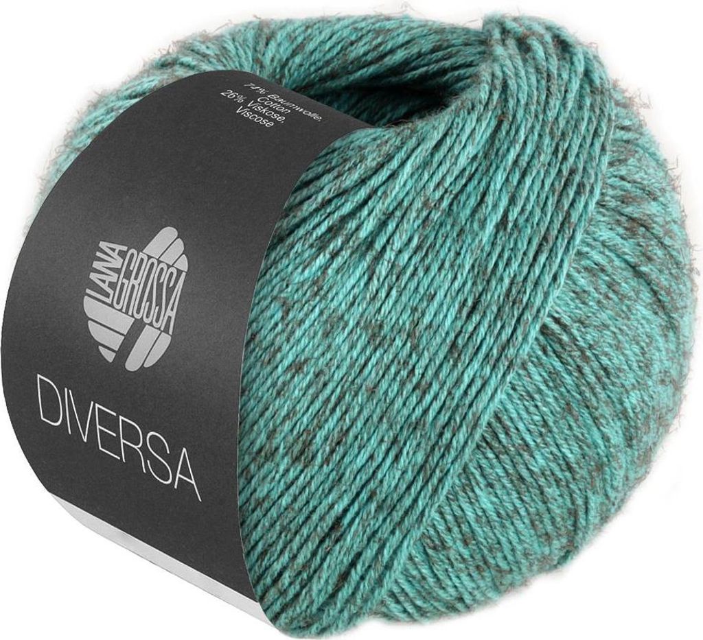 Lana Grossa - Diversa 0027 helltürkis Produktbild 
