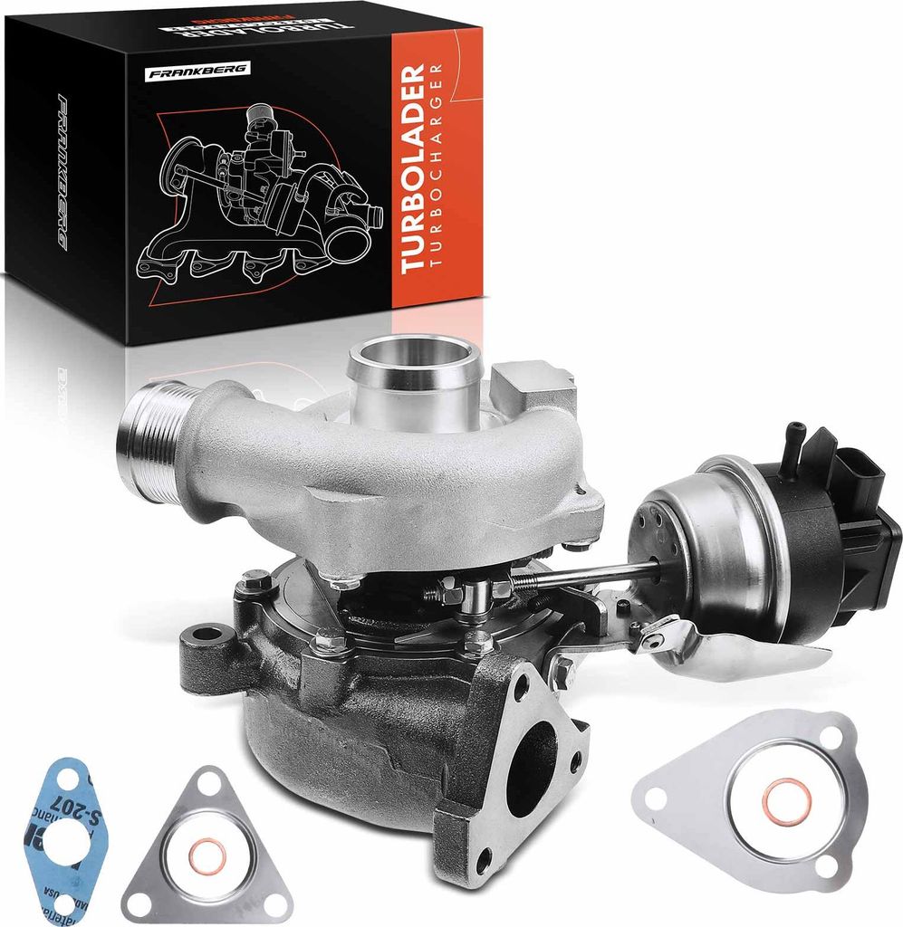 Frankberg 1x Abgasturbolader für Audi A4 8EC A4 Avant 8ED 2.0L 2006-2008