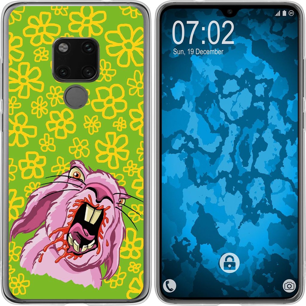 PhoneNatic Case kompatibel mit Huawei Mate 20 Silikon-Hülle Produktbild 