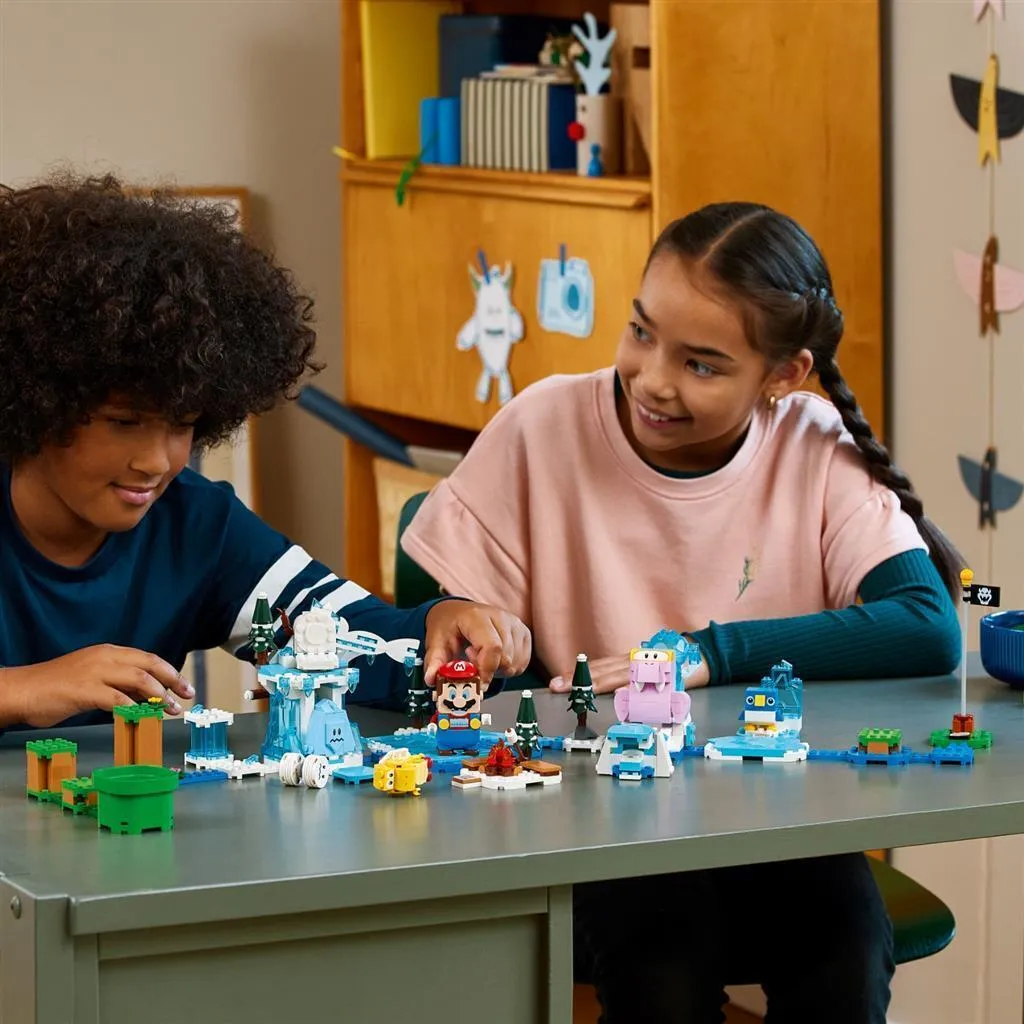 Kit LEGO Super Mario 71417 : Combattez Kahlross pour gagner des pièces d'or