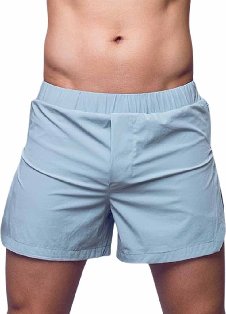 Supawear High Split Shorts Loose Fit Grey Harbour XL