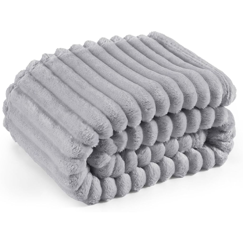 OKWISH Kuscheldecke 150x200 cm SUPER SOFT Flanell Wohndecke Produktbild 3