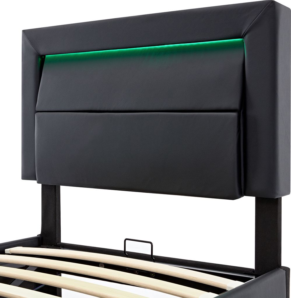 okwish Boxspringbett Polsterbett 90 x 200 cm mit Produktbild 
