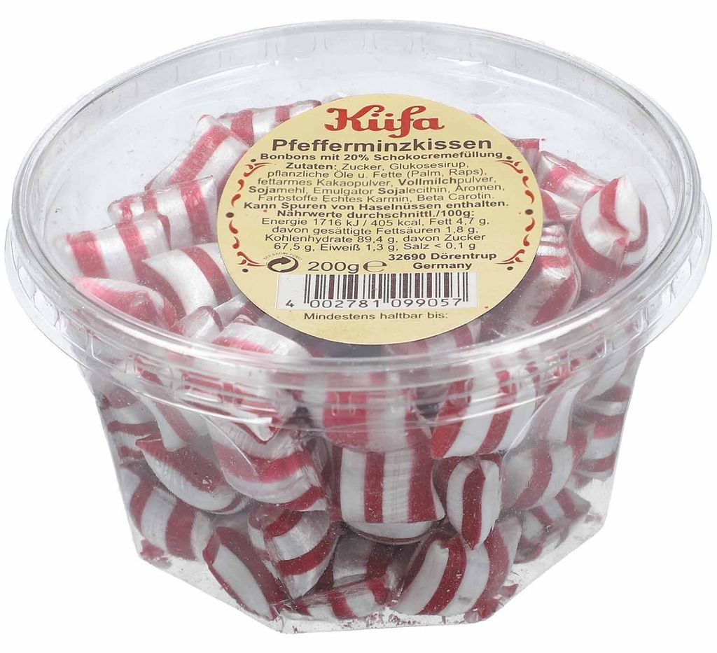 Oreiller à la menthe Küfa bonbons à sucer fourrés à la Image du produit 