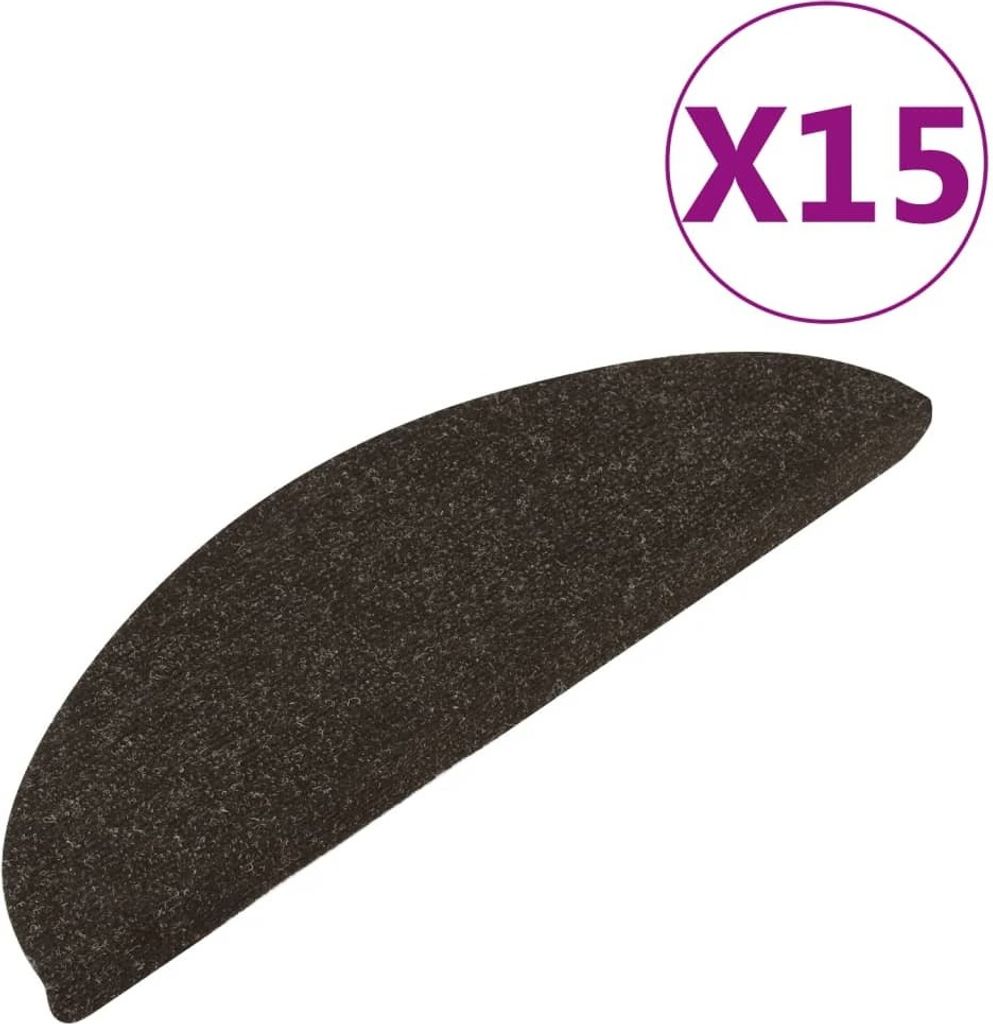 vidaXL Samolepiace podložky na kroky 15 ks 56x17x3 cm Obrázok produktu 