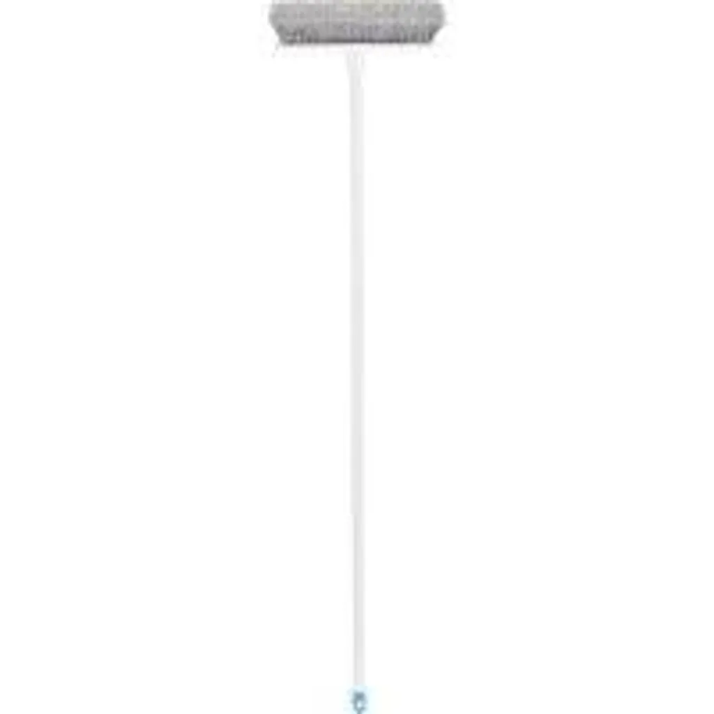Tête de balai nettoyeur de piscine bleu et blanc pour liner et béton