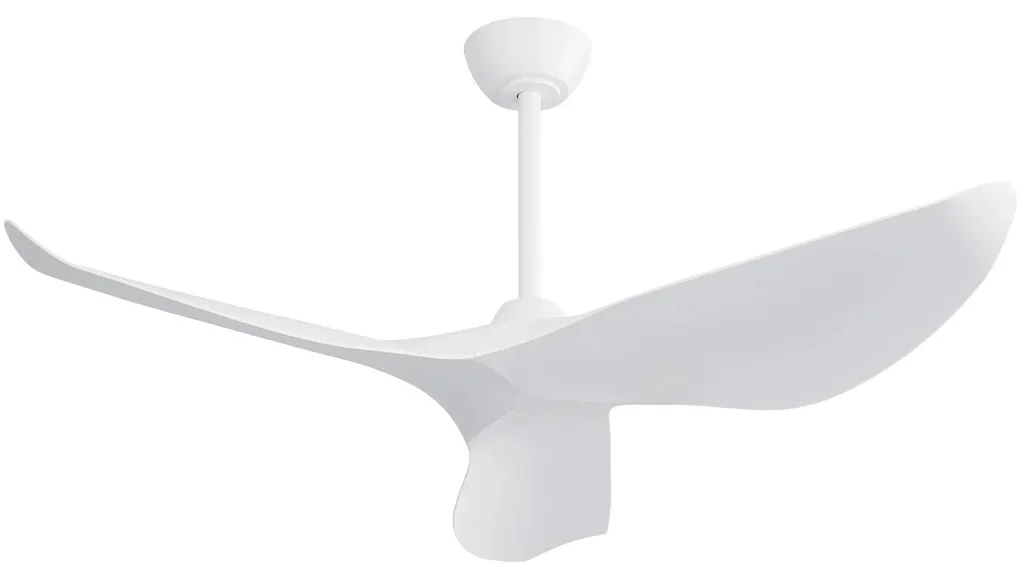 Ventilateur de plafond blanc 30W contre la chaleur avec télécommande