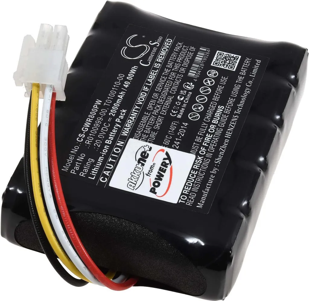 Batterie pour Cramer Type T0100110-00 - Accu de Remplacement 82V 5Ah