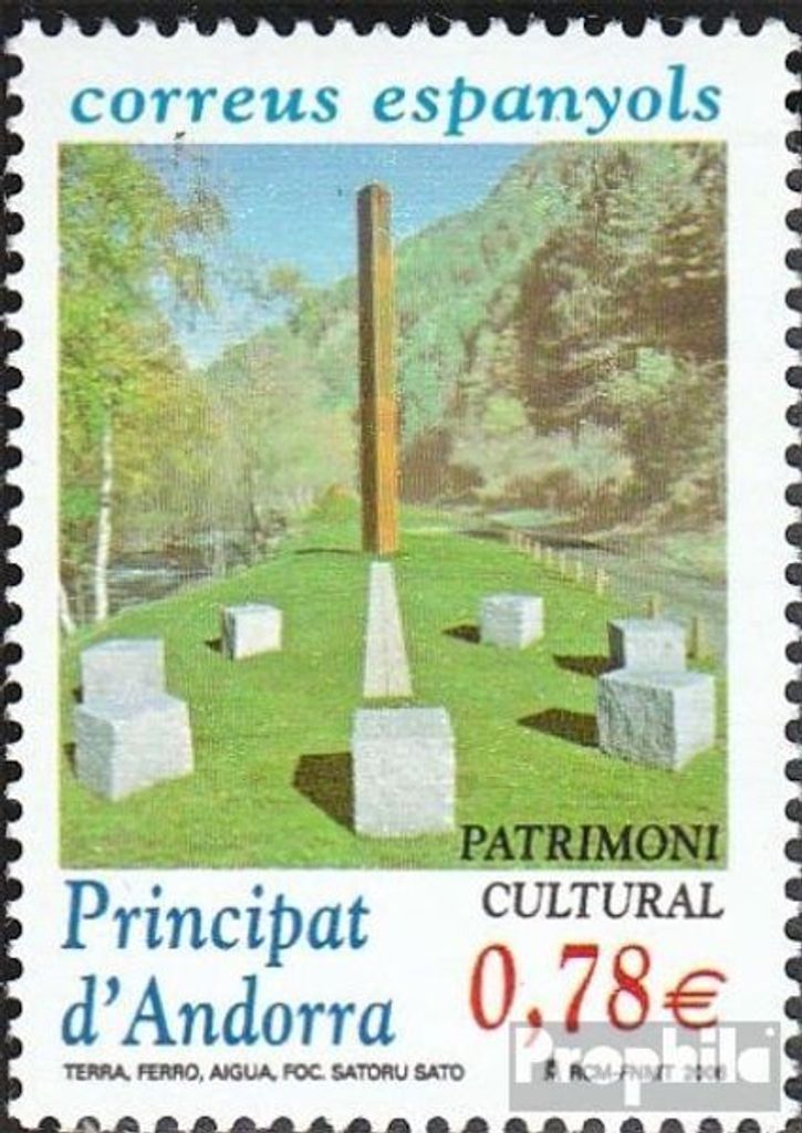Briefmarken Andorra - Spanische Post 2006 Mi 332 (kompl.Ausg.) postfrisch Kunst