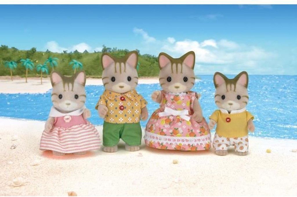 SYLVANIAN FAMILIES - 5180 - Tiger Cat Family - Families - Immagine del prodotto 