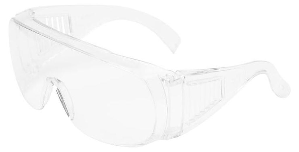 80x 3M Visitor Überbrille, transparente Scheibe 71448-00001, 20 pro Packung | Packung (20 Stück)