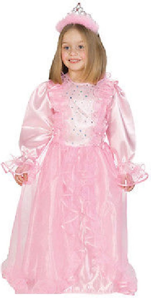 O12212-140-A rosa Kinder Prinzessin Märchenkleid Gr.140