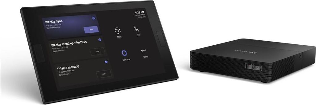 Lenovo ThinkSmart Core Gen 2 for Microsoft Team Rooms, Windows 11 IoT Enterprise GAC, Schwarz