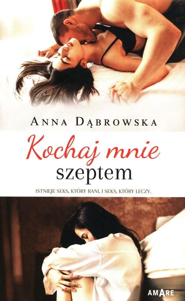 Kochaj mnie szeptem - Anna Dąbrowska (Buch auf Polnisch)