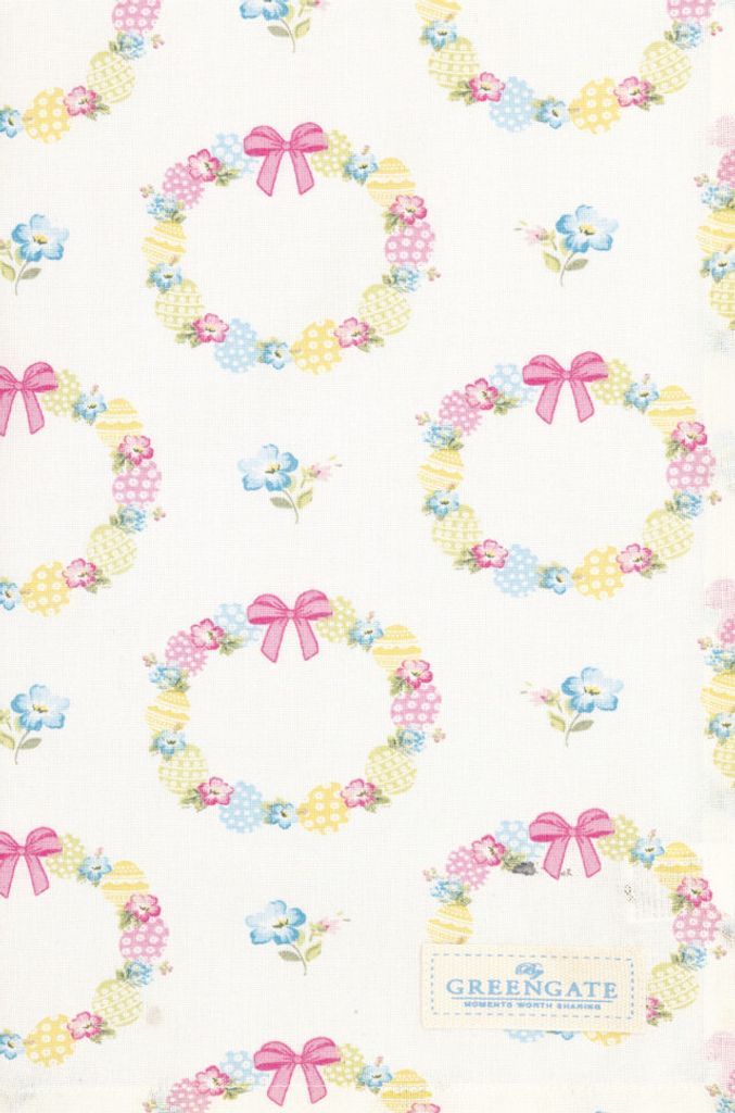 Greengate Sorina Geschirrtuch white 70x50cm