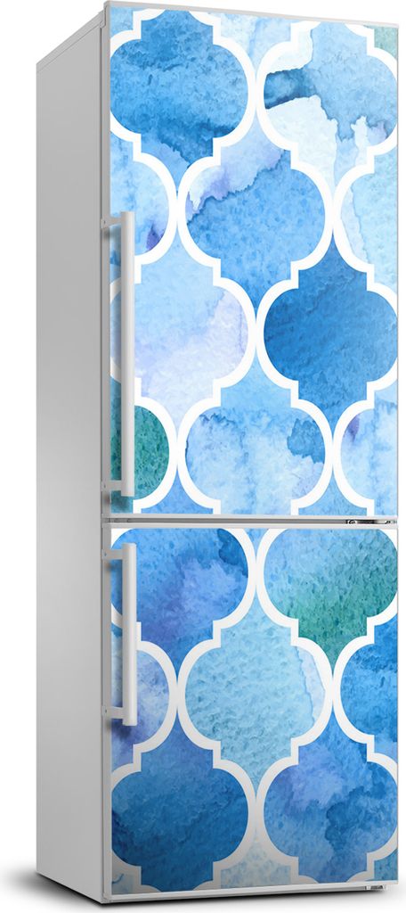 Tulup Kühlschrankdekoration - 70x190 cm - Aufkleber auf dem Kühlschrank - marokkanische Hintergrund
