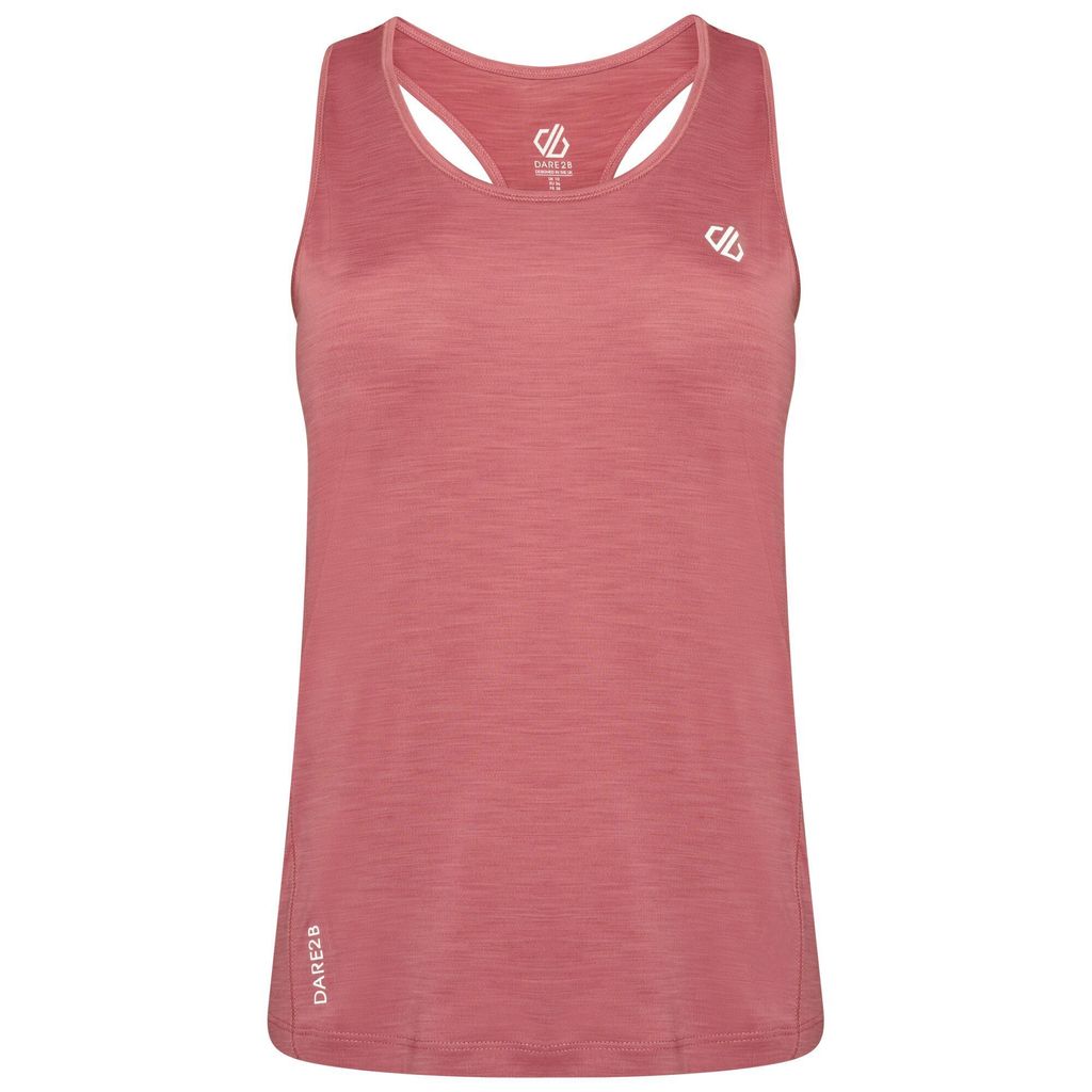 T-shirt Running Dare 2b Femme (taille 38, Orange, Jersey, Respirant) – NEUF Avec étiquettes