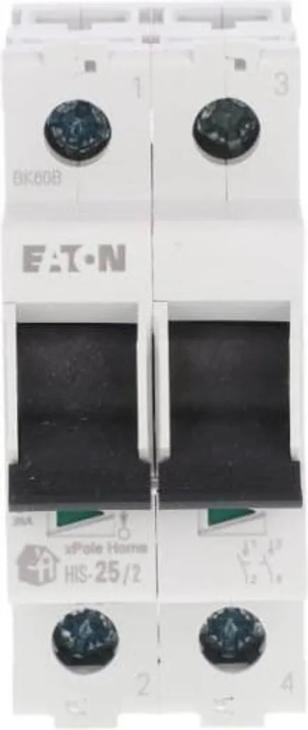 Sectionneur modulaire 25 A pour isolation sécurisée circuit HIS-25/2