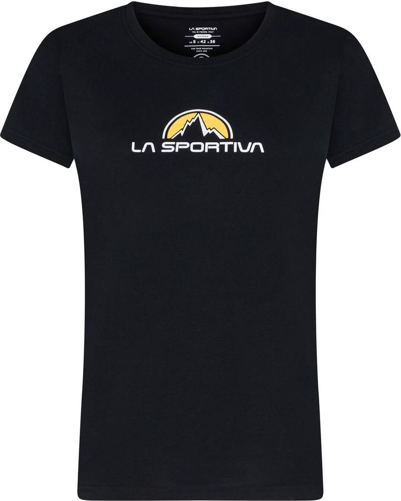 Brand Tee W, Black, M, Climbing, T-Shirt - La Sportiva