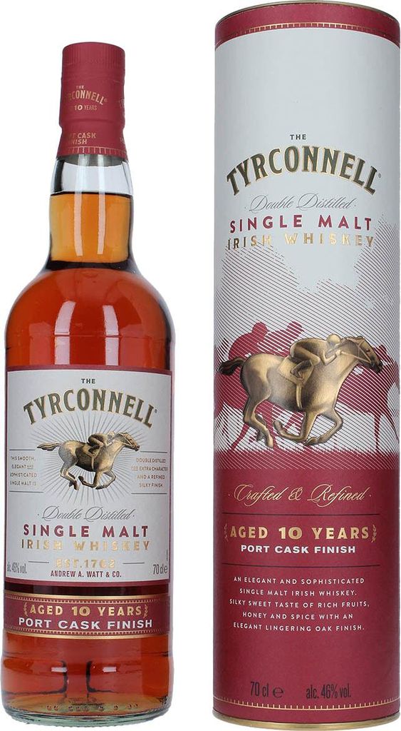 Tyrconnell 10 YO Port Finish 46% 0,7L Produktbild 
