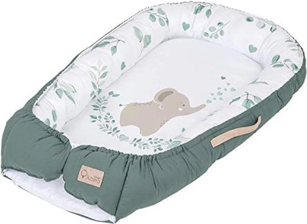 Lit bébé multifonctionnel rembourré - Sommeil sécurisé et Design Douillet