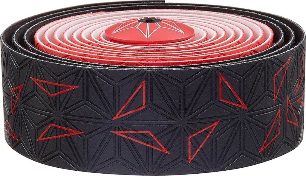 Supacaz Super Sticky Kush Star Red Star/Ano Red Lenkerband