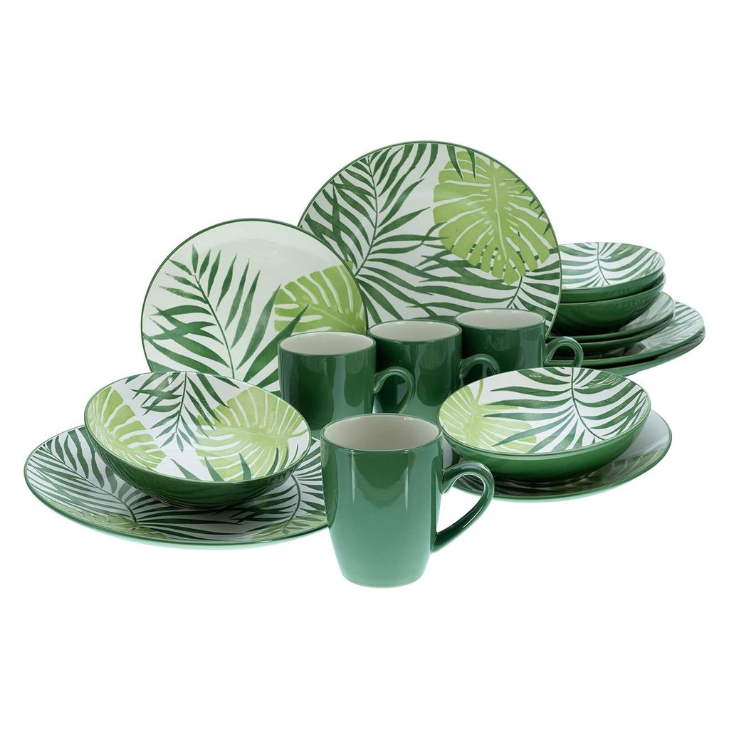 CreaTable, 25858, Tropicana Green, 16-dielny jedálenský Obrázok produktu 