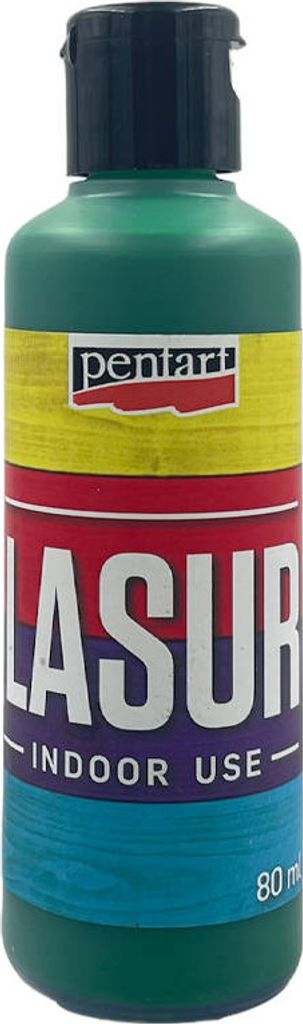 PENTART Holzbeize Holzlasur Holzflecken Lasur - grün 80 ml