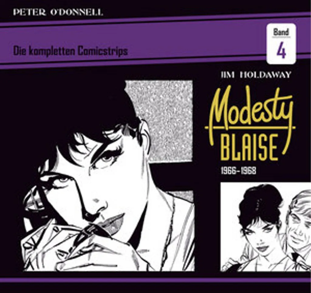 Modesty Blaise Intégrale Vol 4 : Retrouvez tous les Strips 1966-1968