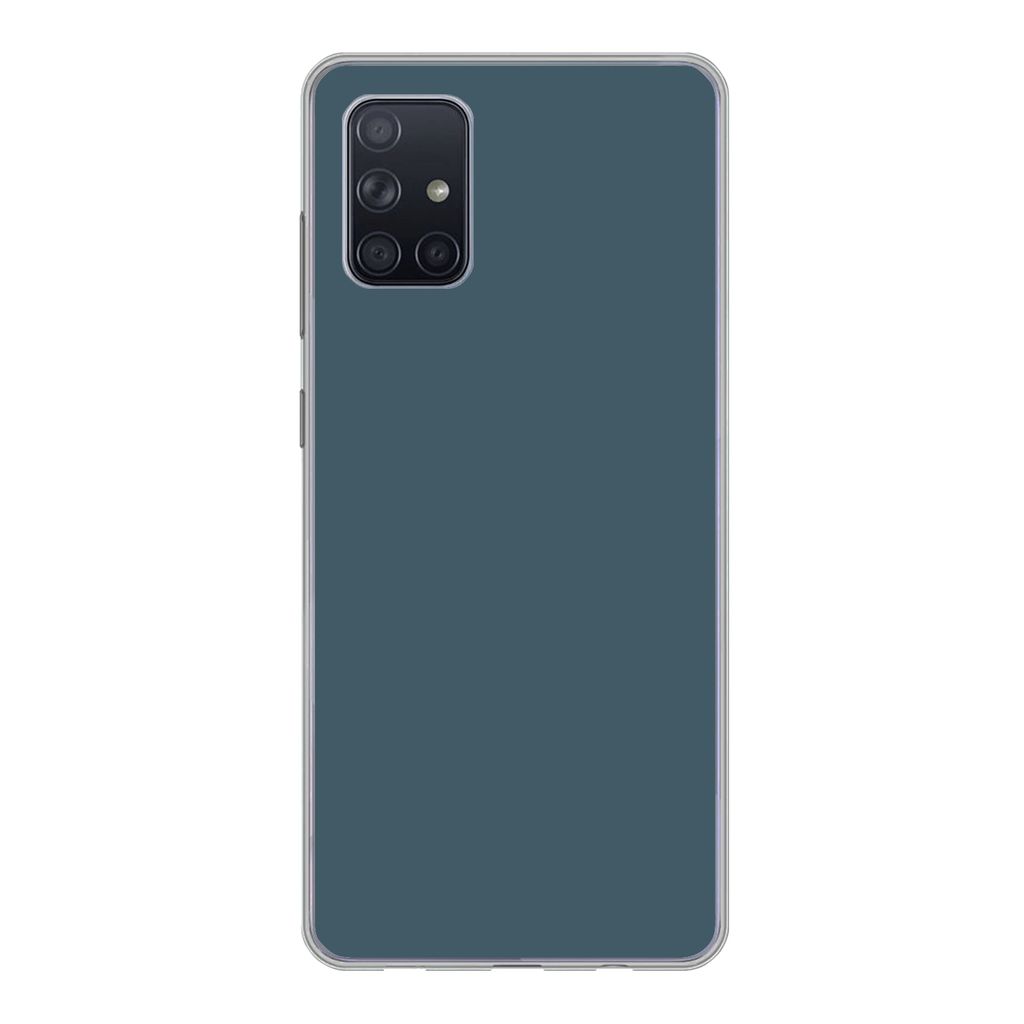 MuchoWow Handyhülle Schutzhülle Hülle für Samsung Galaxy A51 Oceana - Farben - Palette Silikon Softcase Handy Hülle - Schutzabdeckung