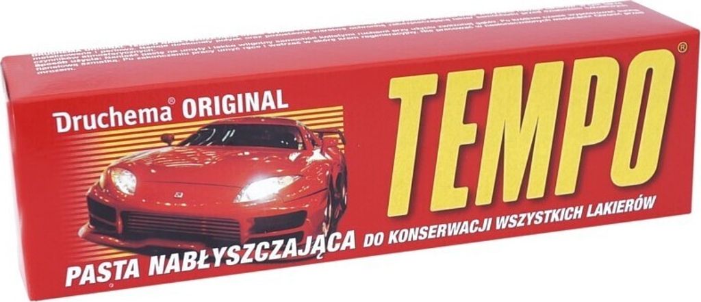 Tempo-Paste zum Reinigen und Polieren von Lack 120 g Produktbild 
