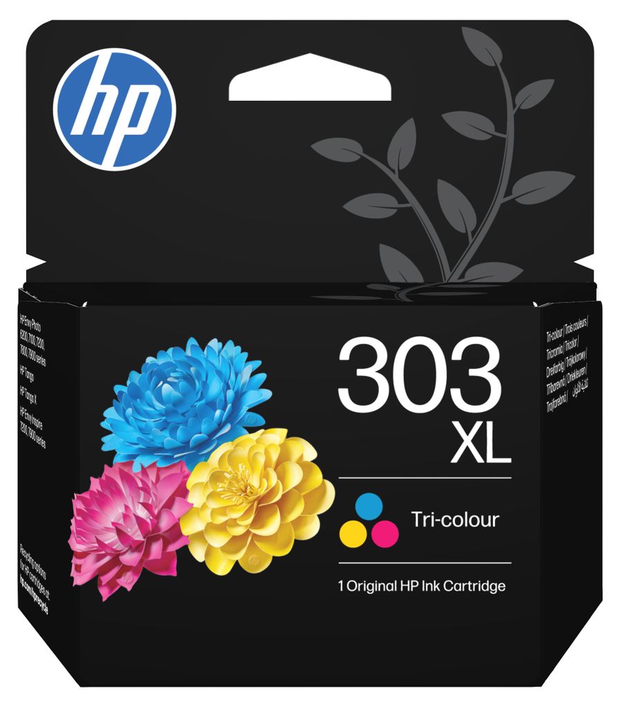 HP T6N03AE Tintenpatrone 3-farbig No. 303 XL Produktbild 
