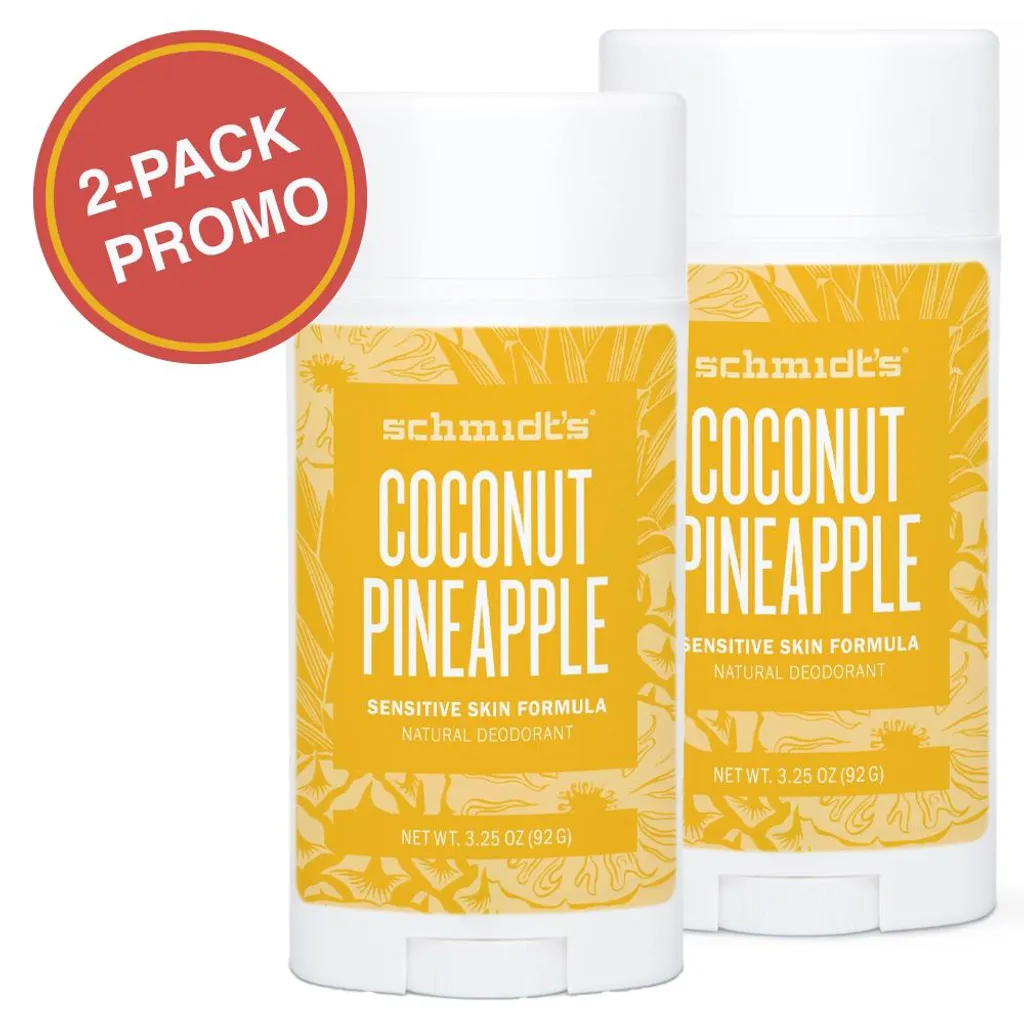 Déodorant Schmidt's Exotic Autumn Pack Duo Vegan aux Extraits Naturels
