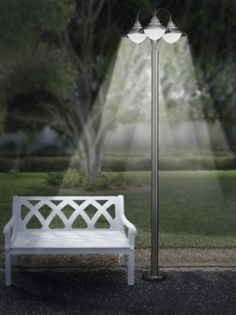 Lampadaire en acier inoxydable LB22 83971 Image du produit 
