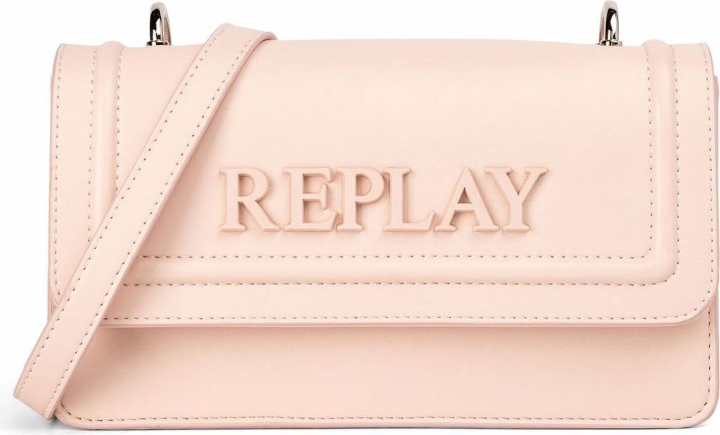 REPLAY Umhängetasche Schultertasche Crossbody Bag Peach Whip beige