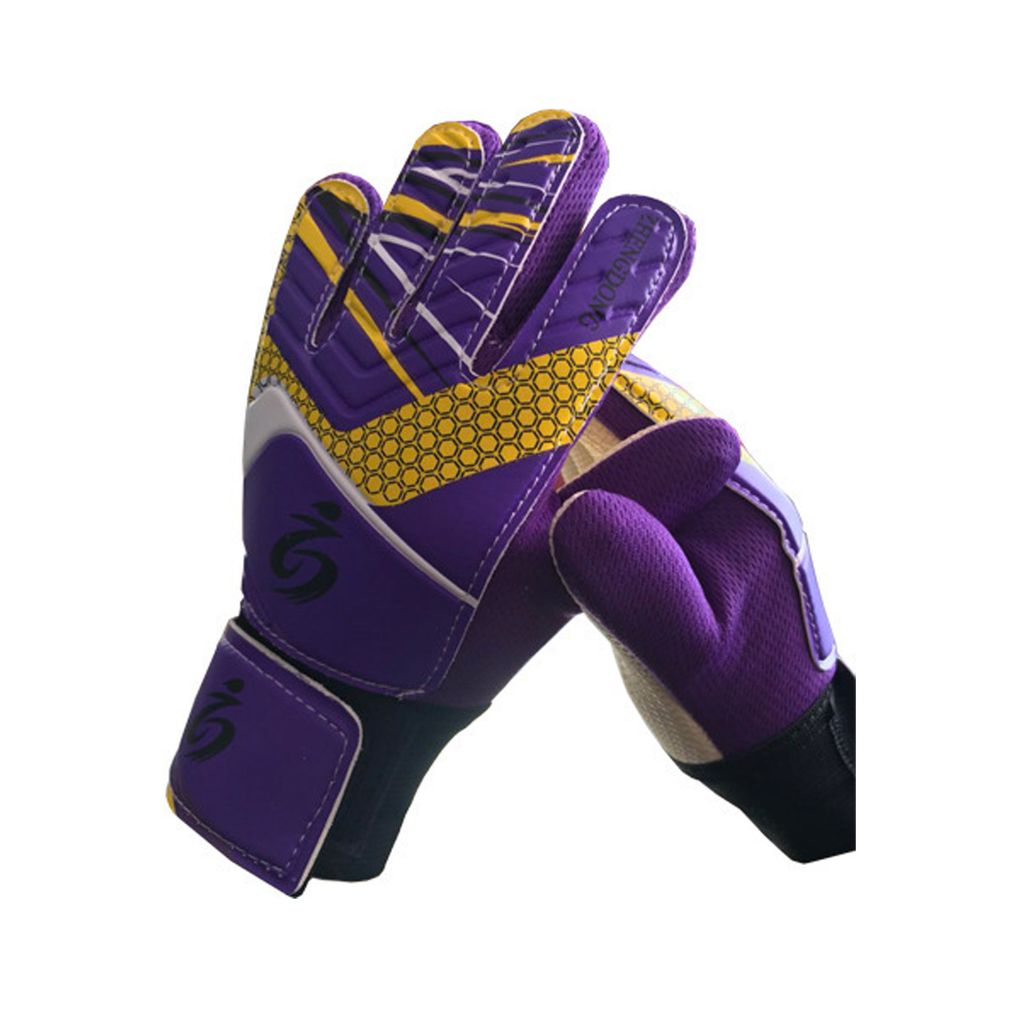 1 Paar Torwarthandschuhe, rutschfest, schweißabsorbierend, hohe Elastizität, Kinder-Fußball-Torwarthandschuhe, Sportschutzausrüstung