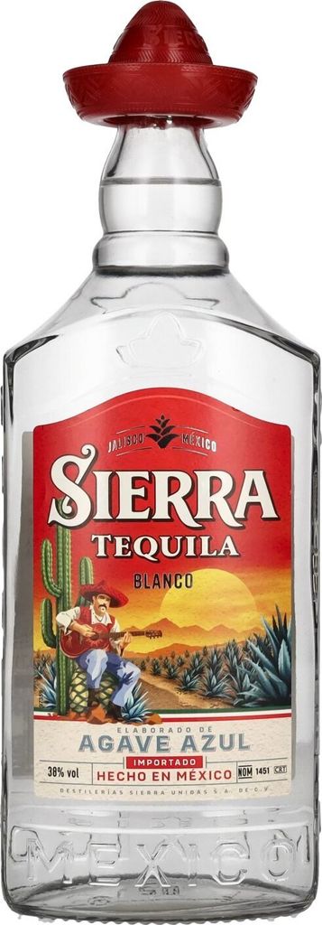 Sierra Tequila Blanco 38% Vol. 0,7l Produktbild 