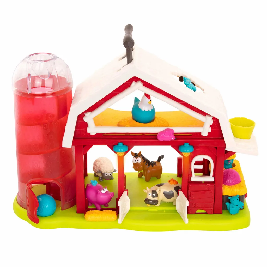 B.Toys Musical Fun Farm - Ferme Interactive Sons d'Animaux pour Bébé