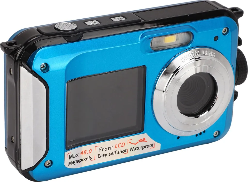Regalo Perfetto: Fotocamera Subacquea Bambini e Adulti 2.7K 48MP - 2
