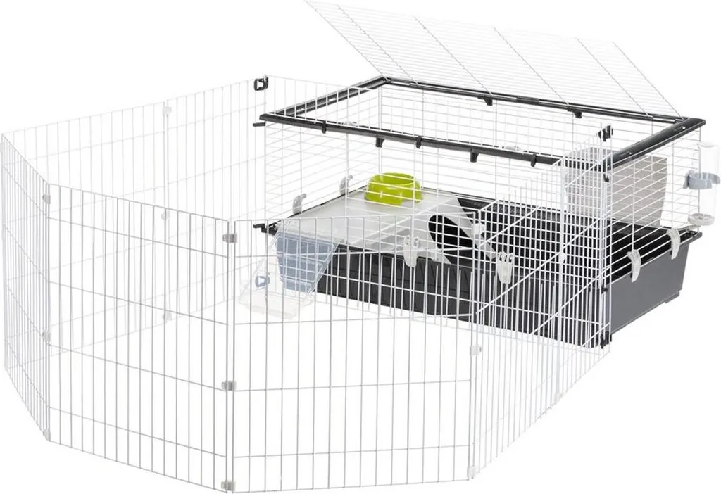 Cage de transport et habitat Ferplast métal et plastique pour hamster