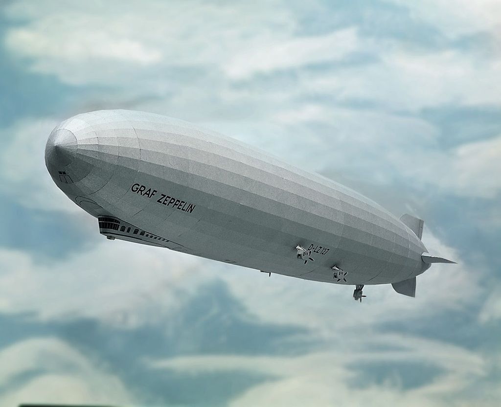 Schreiberova plechová vzducholoď Graf Zeppelin, 1:200 Obrázek produktu 