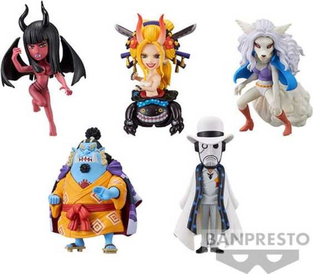 One Piece WCF Minifiguren 7 cm Wanokuni Onigashima 6 Display (12)