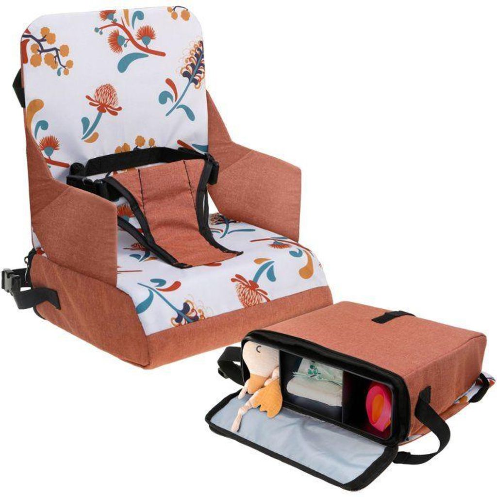 Dreambaby Grab 'N Go Tragbarer Kindersitz, Kompakt, Leicht, Mit Stauraum, 6 Monate - 3 Jahre