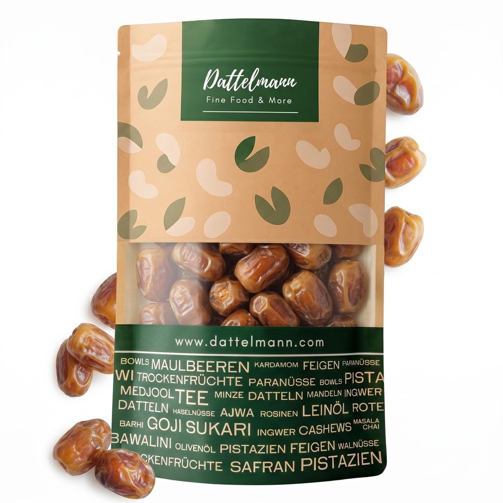 DATTELMANN - Sukkari Datteln 800g - Rutab Soft - Premium Trockenfruchte