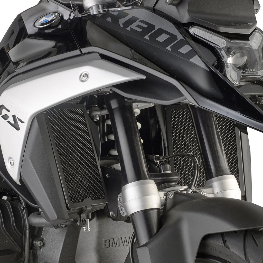 Kappa Kühlerdeckel Für Bmw R 1300 Gs '24-, Schwarz (Paar)