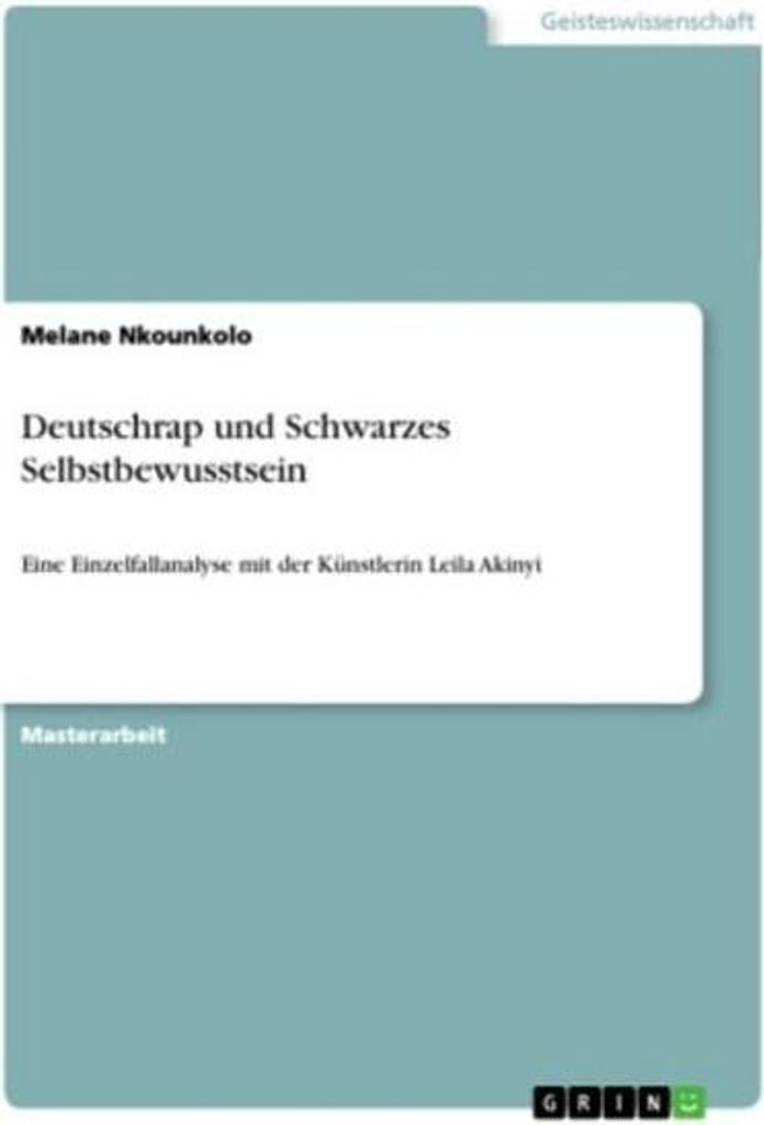 Deutschrap und Schwarzes Selbstbewusstsein. Kommunikative Verhandlungen der Identitäten von PoC-Künstlerinnen in der Gattung des Hip-Hops