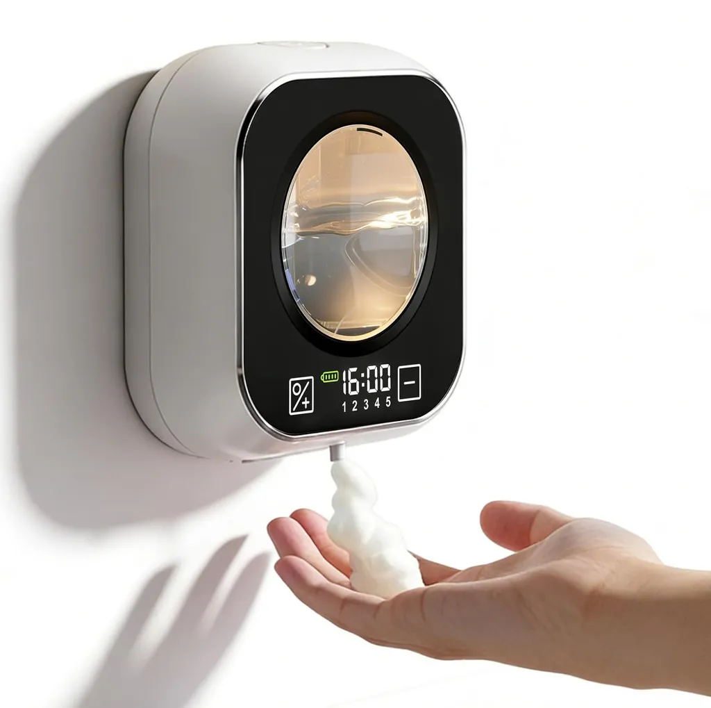 Distributeur savon sans contact étanche IPX5 - Fixation Murale 320 ml