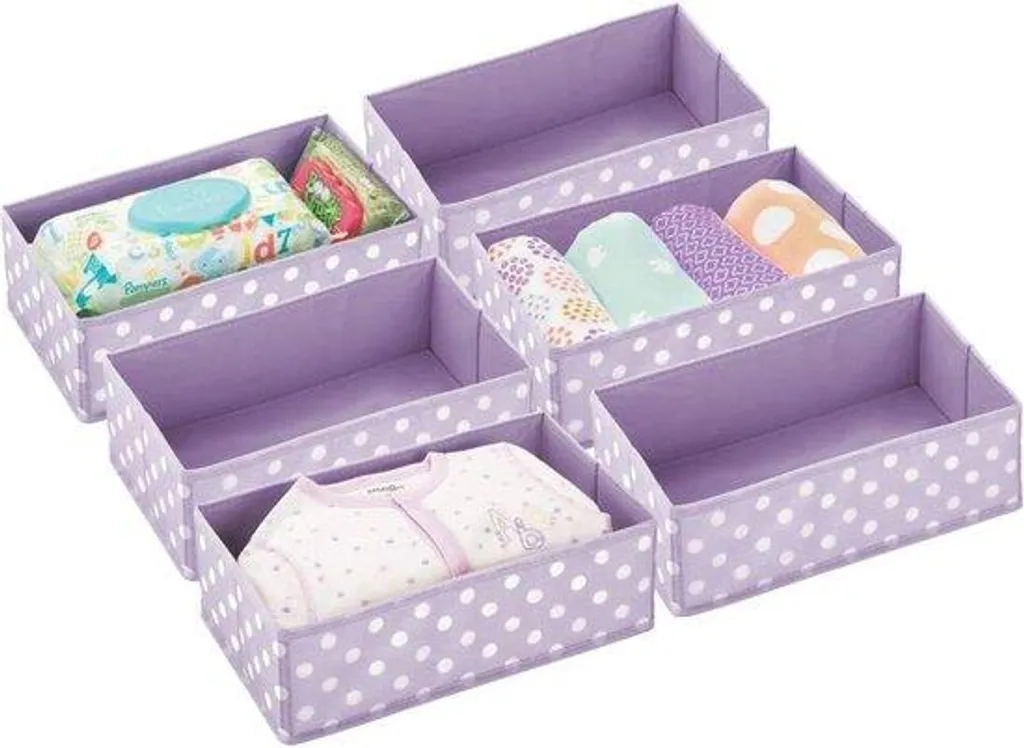 Organisateur de dressing et boîte de rangement pour armoire modulable x3