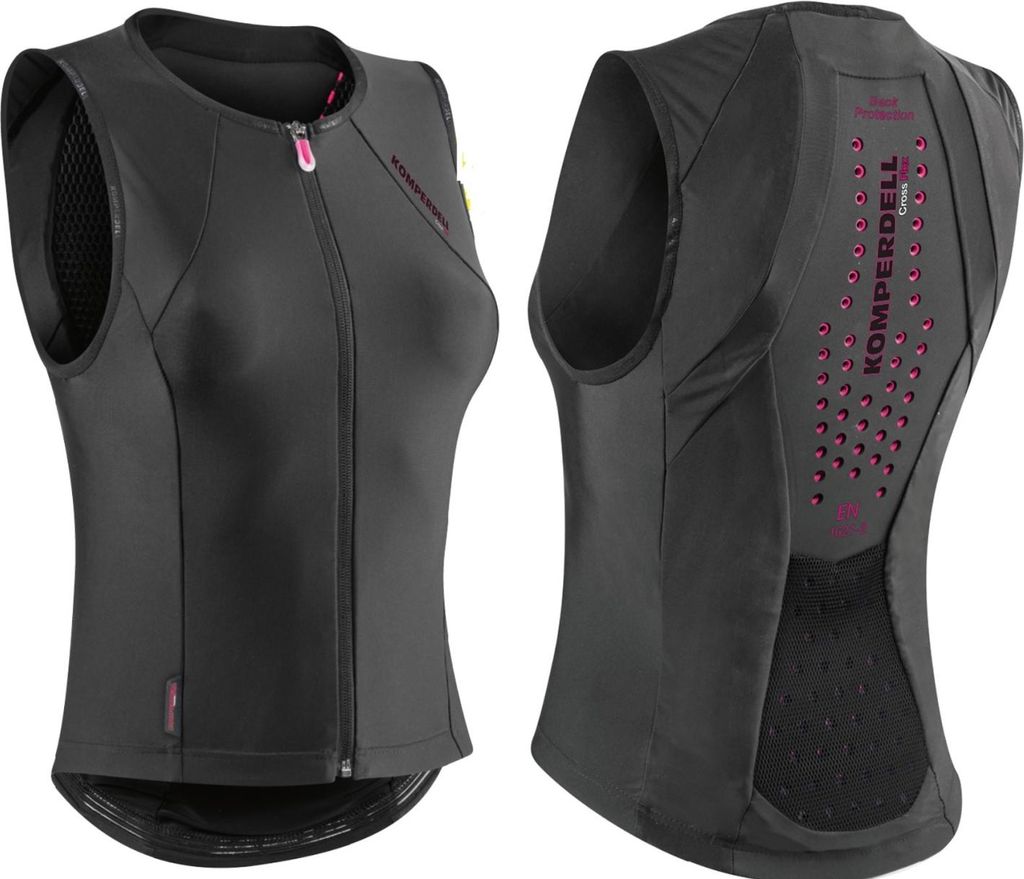 KOMPERDELL Air Vest Light Protektor Damen Weste schwarz XL
