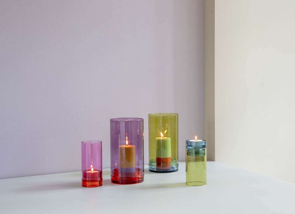 Remember Windlicht Lys pink Höhe 19,3 cm Teelicht Produktbild 6